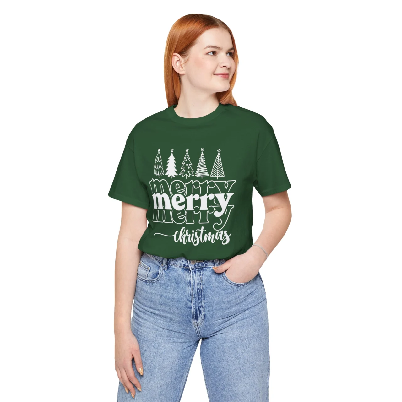 Merry Merry Christmas Shirt - Wholesome Festive Family Holiday Tee Mens Womens Unisex Soft Crewneck Graphic Top Shirt