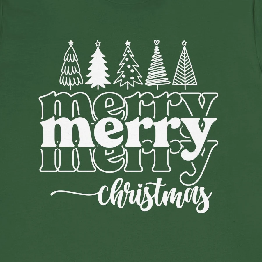Merry Merry Christmas Shirt - Wholesome Festive Family Holiday Tee Design Idea Inspiration